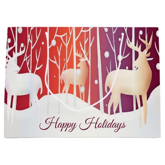 トナディースノーウィホリデイ抱き枕 ラージペーパーバッグ (正面)