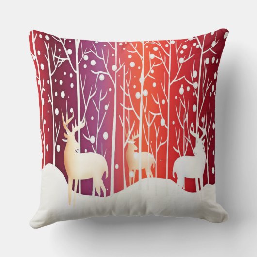 トナディースノーウィホリデイ装飾用クッション クッション (裏面)