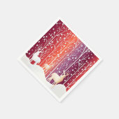 トナディースノーウィホリデーペーパーナプキン スタンダードカクテルナプキン (角)