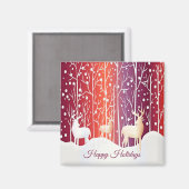 トナディースノーウィホリデーマグネット マグネット (正面/裏面)