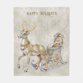 トナディースライホリデイフリースブランケット フリースブランケット (正面)