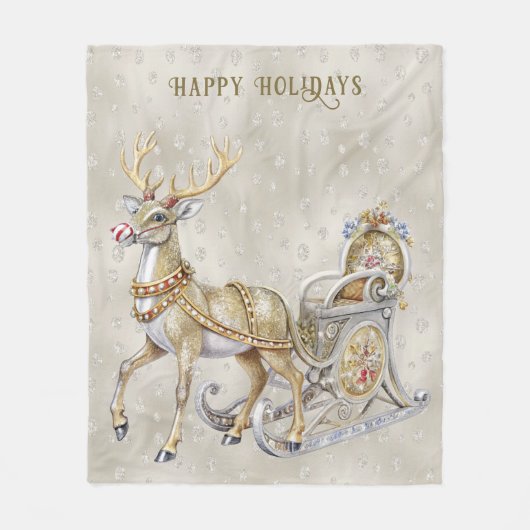 トナディースライホリデイフリースブランケット フリースブランケット (正面)