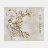 トナディースライホリデイフリースブランケット フリースブランケット (正面(横))