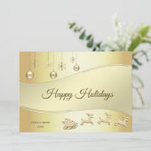 トナディースリークリスマスボールホリデーカード シーズンカード (スタンド正面)