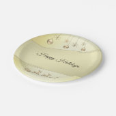 トナディースリークリスマスボールホリデー紙プレート ペーパープレート (アングル)