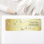 トナディースリークリスマスボール差出人住所 ラベル (インサイチュ)