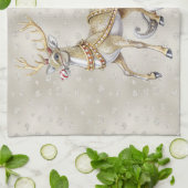 トナディースリーホリデーキッチンタオル キッチンタオル (折り畳み)