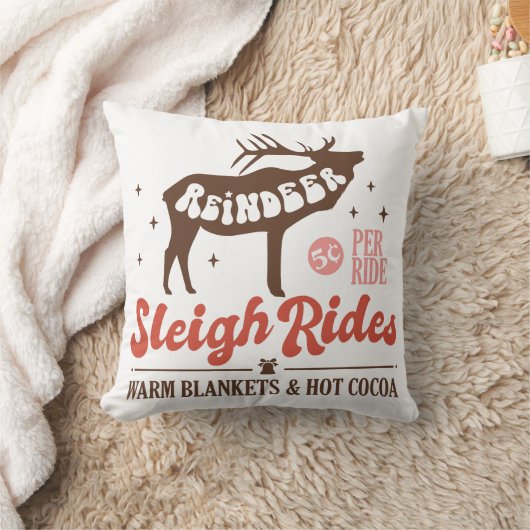 トナディースリーライドヴィンテージクリスマス クッション (ブランケット)