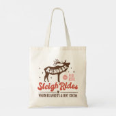 トナディースリーライドヴィンテージクリスマス トートバッグ (裏面)