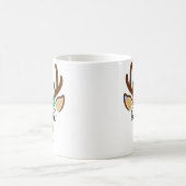 トナパーソナライズされたークリスマスマグ コーヒーマグカップ (中央)