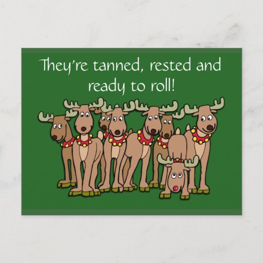 トナユーモアのあるーカードまたはシール シーズンポストカード (正面)