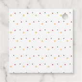 トナリークリスマスウィンター誕生日メッセージカード フェイバータグ (裏面)