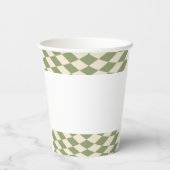 トナリークリスマスサンタベビーシャワー紙カップ 紙コップ (裏面)