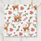 トナリークリスマスベビーシャワーメッセージカード フェイバータグ (裏面)