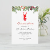 トナリークリスマスホリデーパーティー 案内状 (スタンド正面)