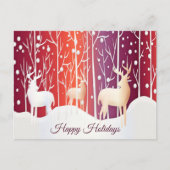 トナリースノーウィホリデーポストカード ポストカード (正面)