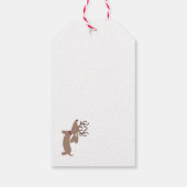 トナリーダックスシュント名門私立校風のクリスマスプレッドギフトラベル ギフトタグ (裏面)