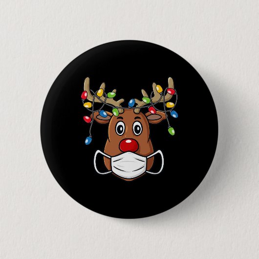 トナリーメリークリスマスおもしろいクリスマス1 缶バッジ (正面)