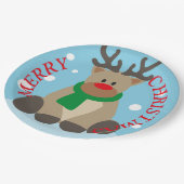 トナリーメリークリスマス紙プレート ペーパープレート (アングル)