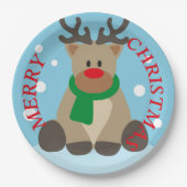 トナリーメリークリスマス紙プレート ペーパープレート (正面)
