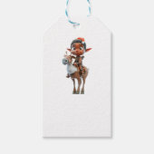 トナリーライダークリスマス小妖精や小人クラフトギフトラベル ギフトタグ (正面)