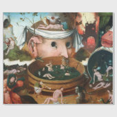 トナルビジョン – ヒエロニムス・ボッシュ ラッピングペーパー (フラット)