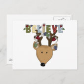 トナ信じーホリデーTシャツとギフト シーズンポストカード (正面/裏面)