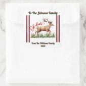 トナ楽しむカイのクリよくはしゃぐスマス! スクエアシール (バッグ)