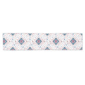 トナ魅力的リアとフローラの北欧クリスマス ショートテーブルランナー (横)