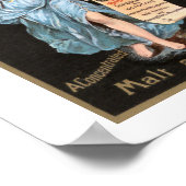 トニック最高のヴィンテージビール広告 ポスター (角)