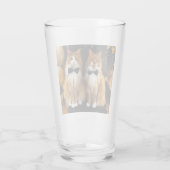 トニーとテディ・キャット タンブラーグラス (裏面)