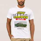 トニーによってLahoodはTシャツが自動車に乗ります Tシャツ (正面)