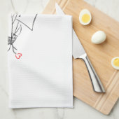 トニーのタオル キッチンタオル (四つ折り)