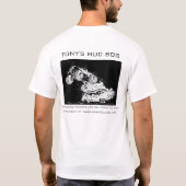 トニーの泥の沼地のTシャツ Tシャツ (裏面)