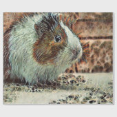 トニーギニア豚 ラッピングペーパー (フラット)