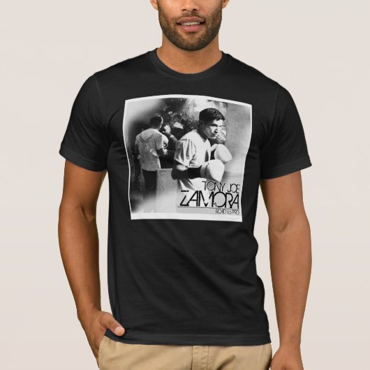 トニージョーサモラ-プロ写真のTシャツへの道 Tシャツ (正面)