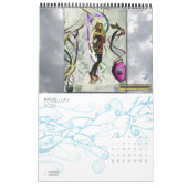 トニーダイアナ: デジタル花型女性歌手 カレンダー (2月 2026)