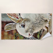 トニーバニー ビーチタオル (正面)