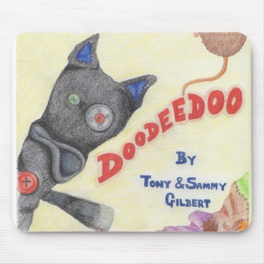 トニー及びSammy GilbertのmousepadによるDoodeedoo マウスパッド (正面)