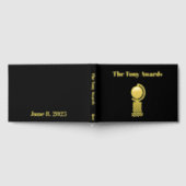 トニー賞スタイルオートグラフゲストブック ゲストブック (全面)