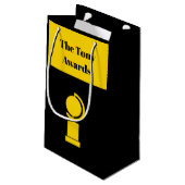 トニー賞プレイビルインスパイア抱き枕 スモールペーパーバッグ (裏面アングル)