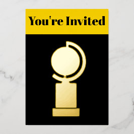 トニー賞プレイビルインスパイア招待状 箔招待状