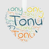トニー オーナメント (正面)