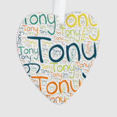 トニー オーナメント (正面)