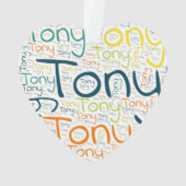 トニー オーナメント (裏面)