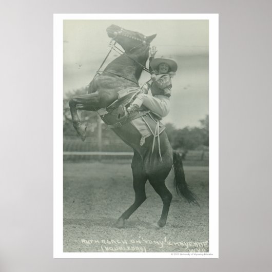 トニー、キーイン、ワイオミングのルース・ローチ。 ポスター (正面)