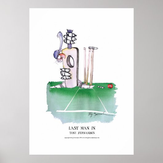 トニー・フェルナンデスのポスターで最後の男 ポスター (正面)