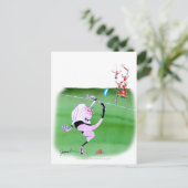 トニー・フェルナンデスのラグビーキック ポストカード (スタンド正面)