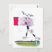 トニー・フェルナンデスのラグビータンブル ポストカード (正面/裏面)