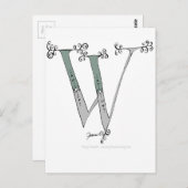 トニー・フェルナンデスデザインからの魔法の手紙W ポストカード (正面/裏面)